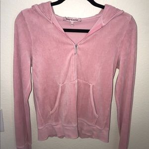 Juicy Couture baby pink, zip up jacket